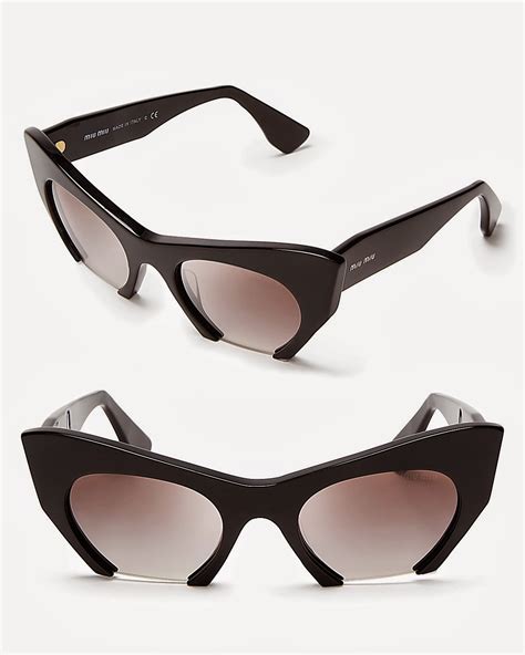 authentic miu miu sunglasses|Miu Miu sunglasses cat eye.